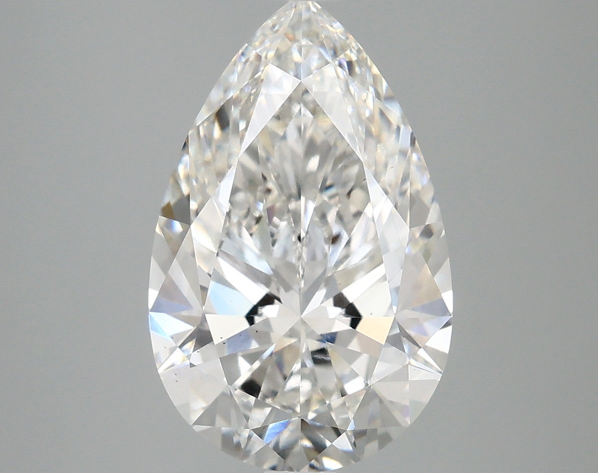 3.74 ct. pear Lab Grown Diamond front image