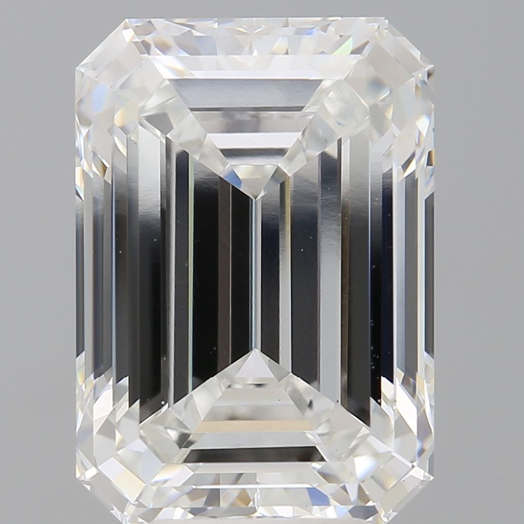 6.55 ct. emerald Lab Grown Diamond front image
