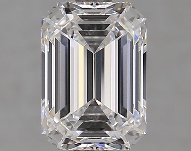 Diamant Émeraude 1.90 ct - Couleur D - Pureté VVS2