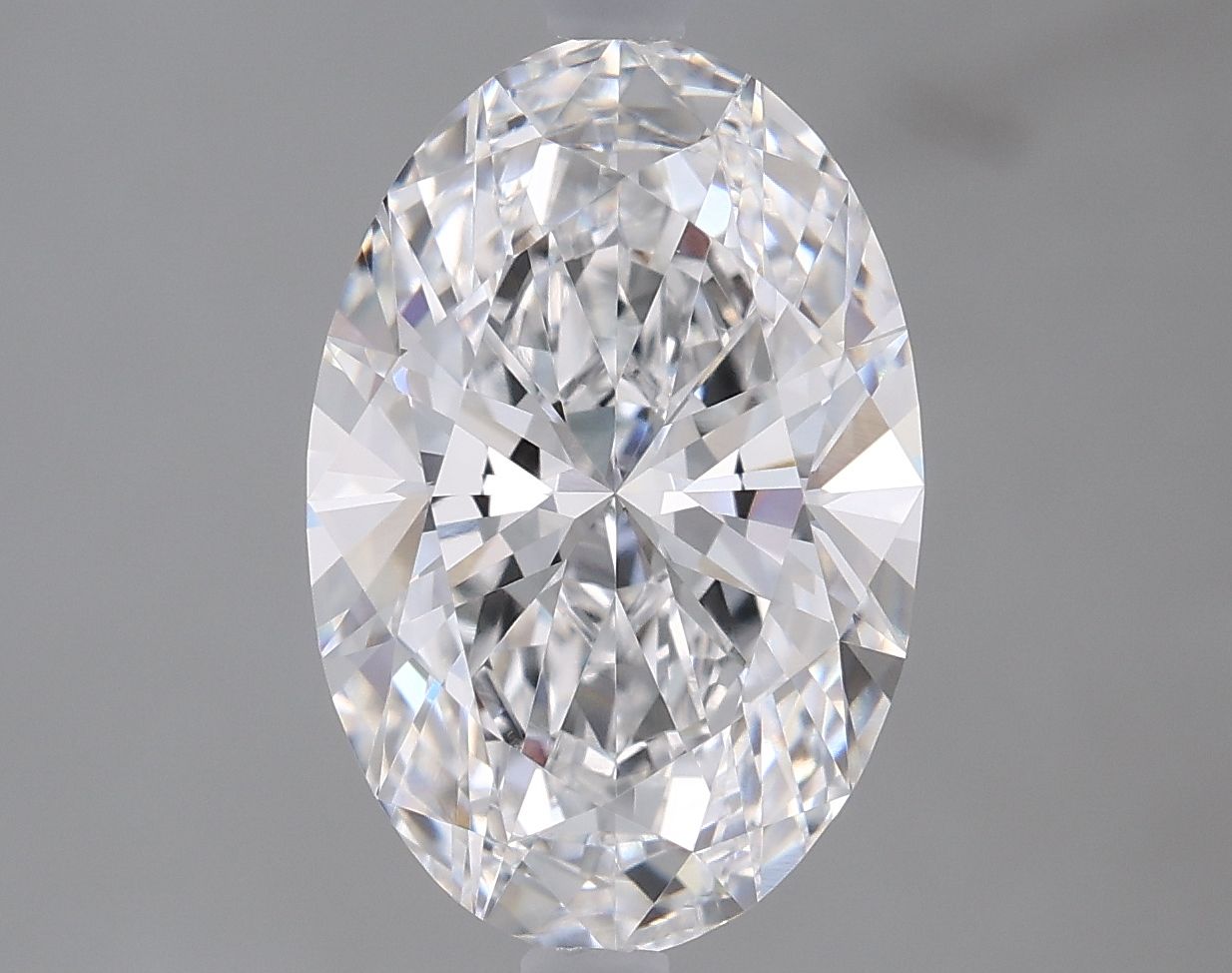 2.08 ct. oval Lab Grown Diamond front image