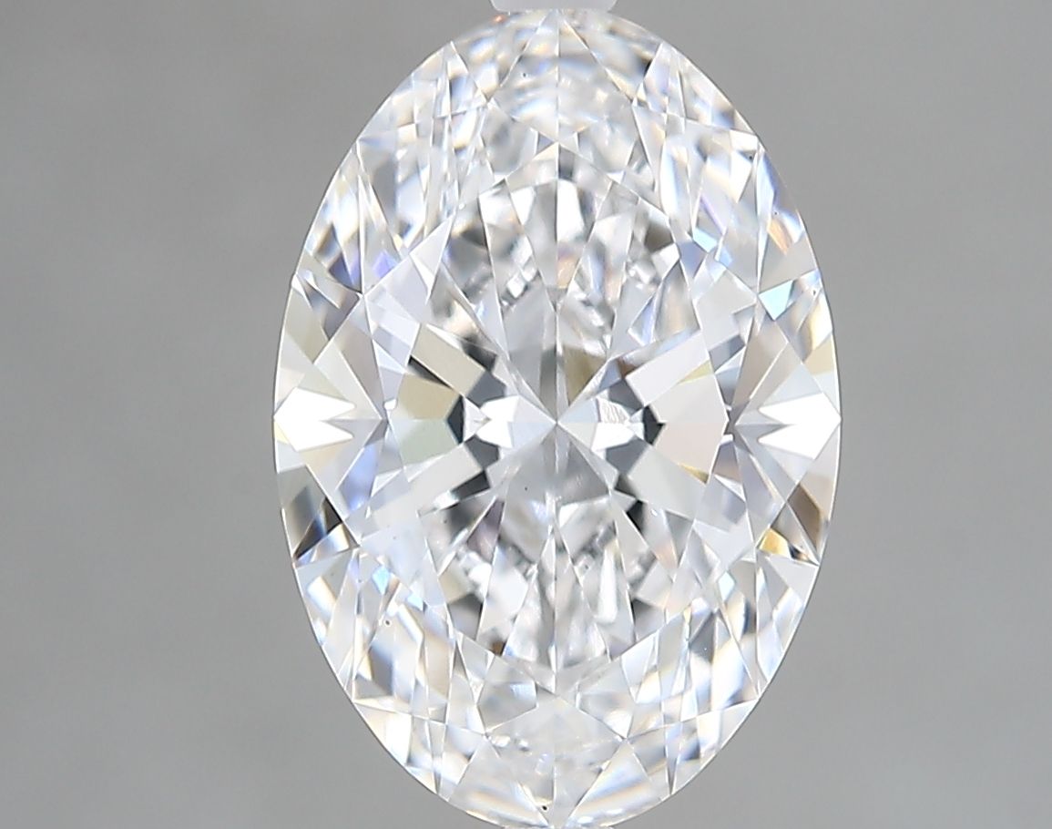 2.75 ct. oval Lab Grown Diamond front image