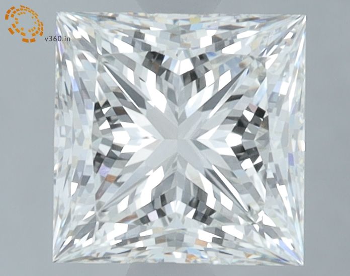 2.02 ct. princess Lab Grown Diamond front image