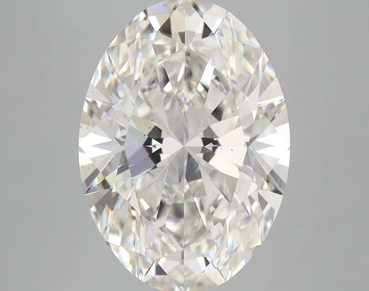 5.09 ct. oval Lab Grown Diamond front image