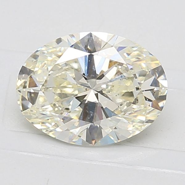 2.07 ct. oval Lab Grown Diamond front image
