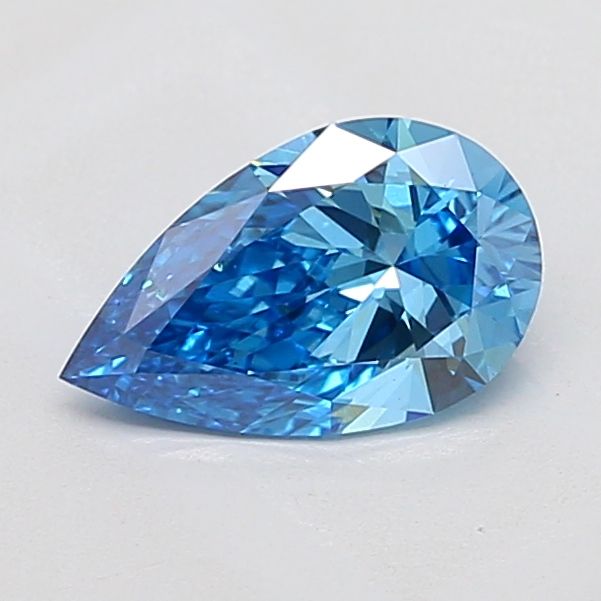 1.06 CT Fancy Vivid Blue PEAR