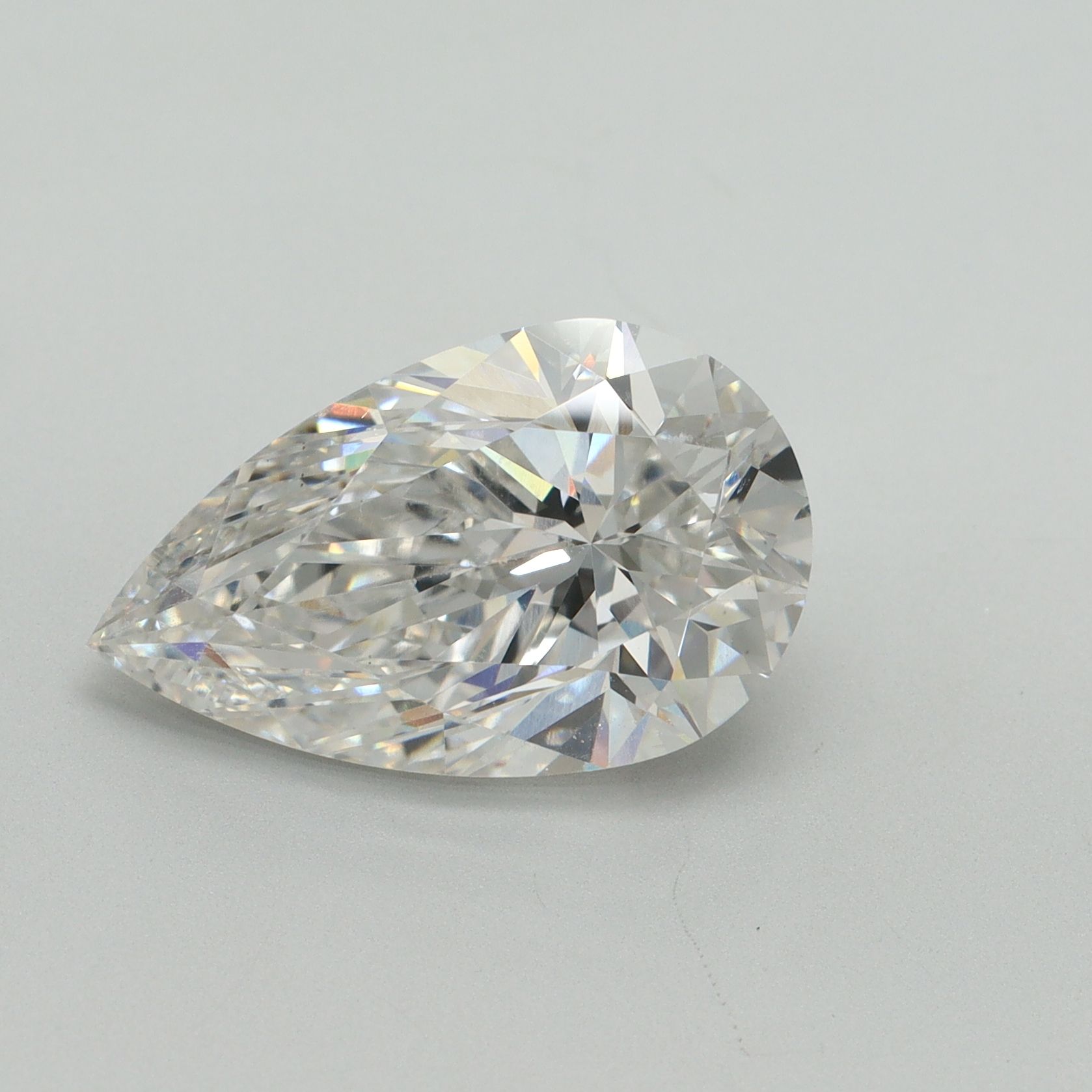5.02 ct. pear Lab Grown Diamond front image