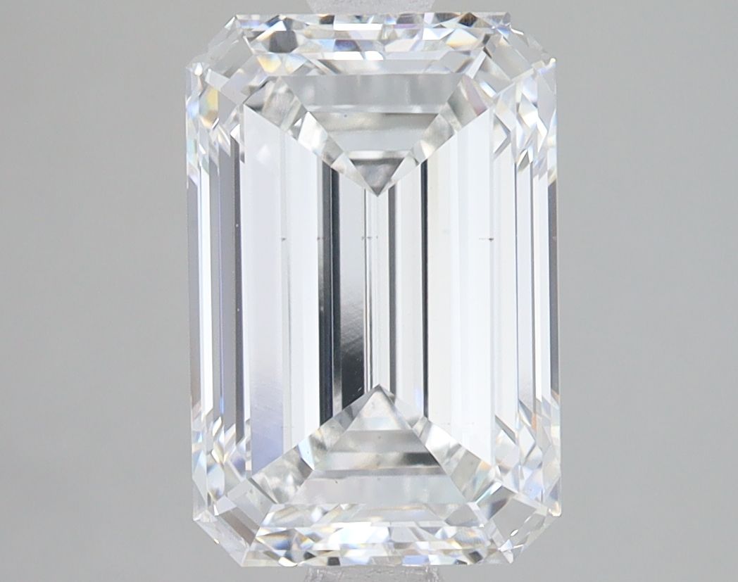 3.65 ct. emerald Lab Grown Diamond front image