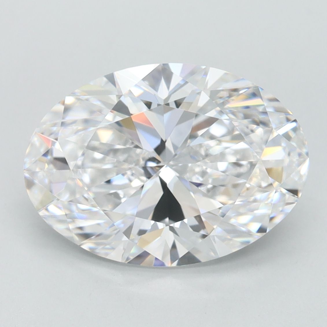 3.15 ct. oval Lab Grown Diamond front image