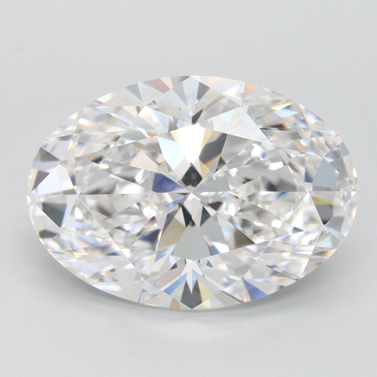 4.53 ct. oval Lab Grown Diamond front image