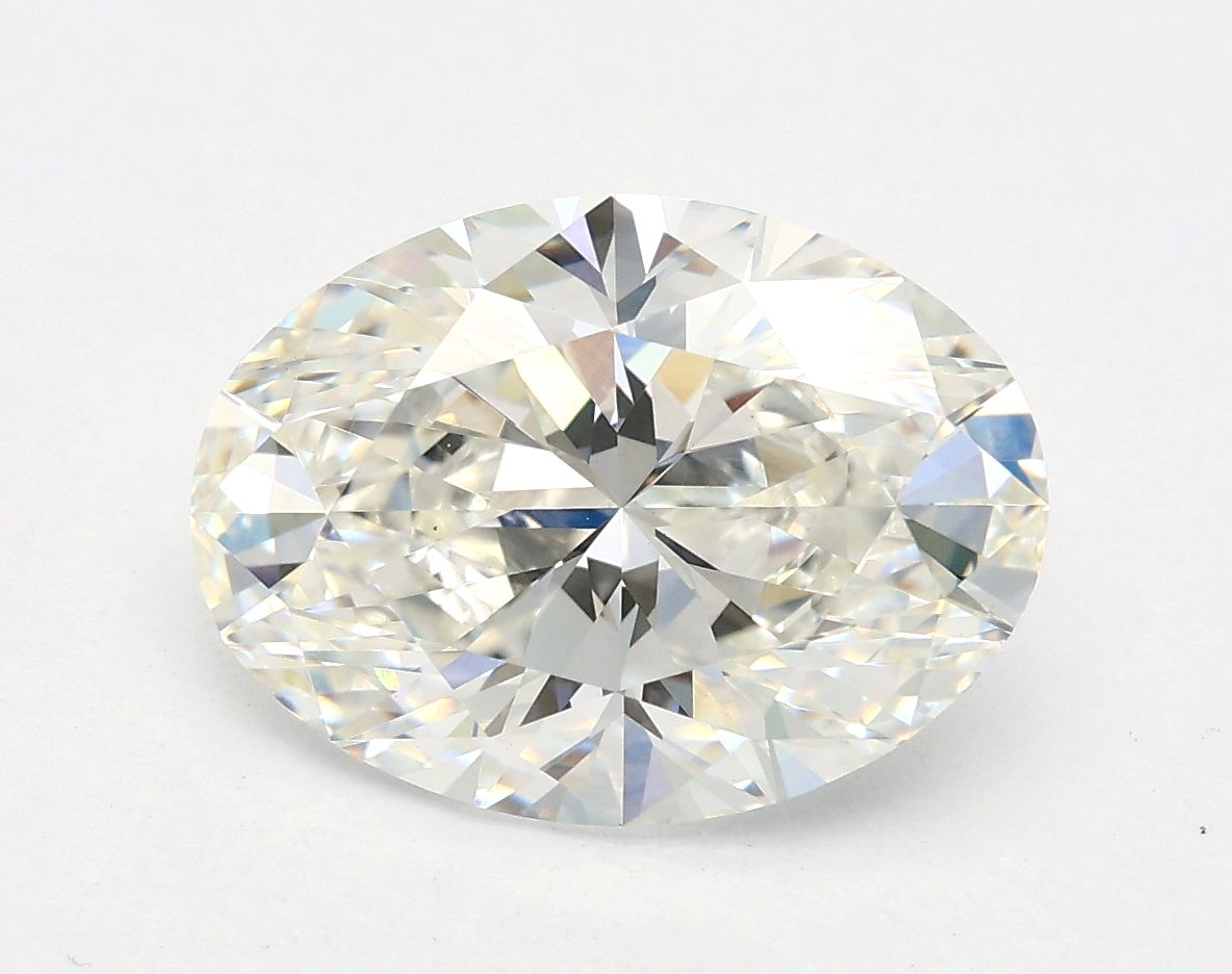 2.70 ct. oval Lab Grown Diamond front image