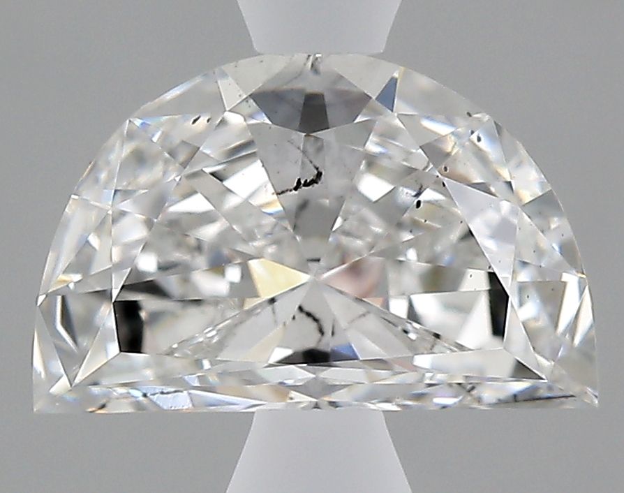 1.01 ct lab-grown Half moon Diamond