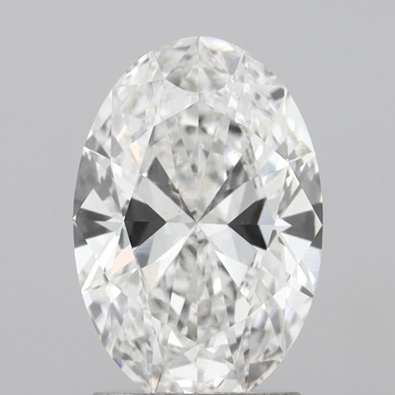 2.01 ct. oval Lab Grown Diamond front image