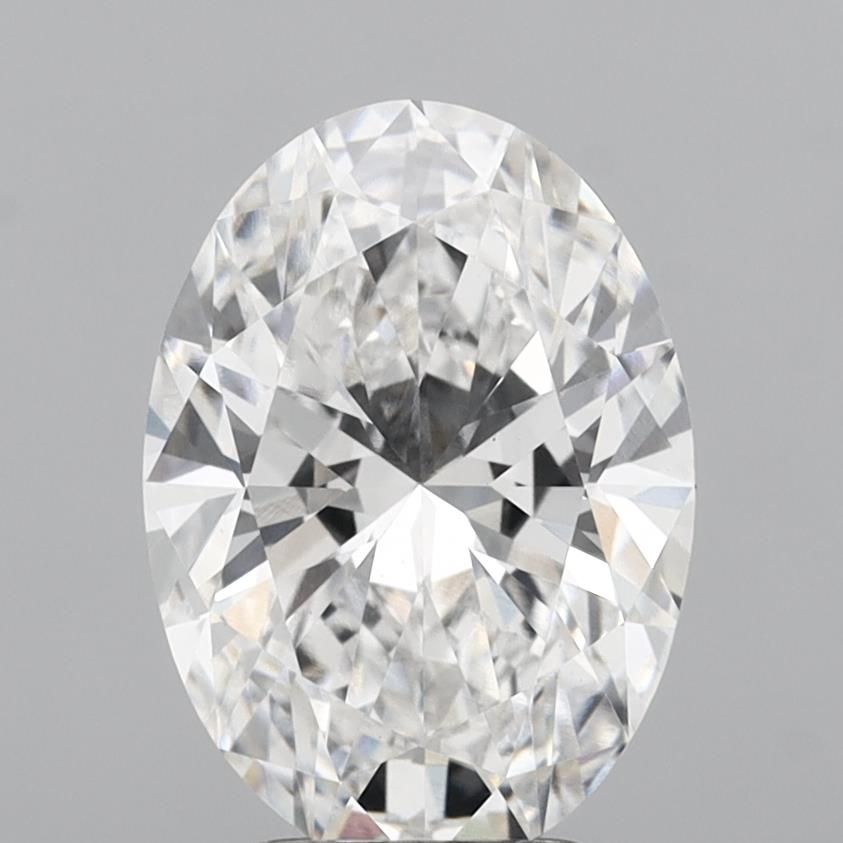 3.51 ct. oval Lab Grown Diamond front image