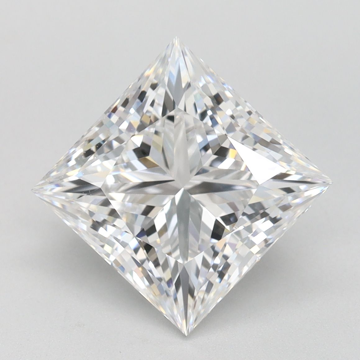 3.23 ct. princess Lab Grown Diamond front image