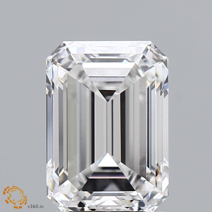 2.10 ct. emerald Lab Grown Diamond front image