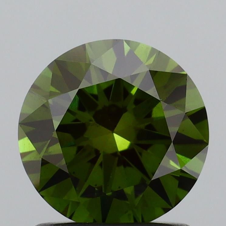 1.18 CT Fancy Deep Green ROUND