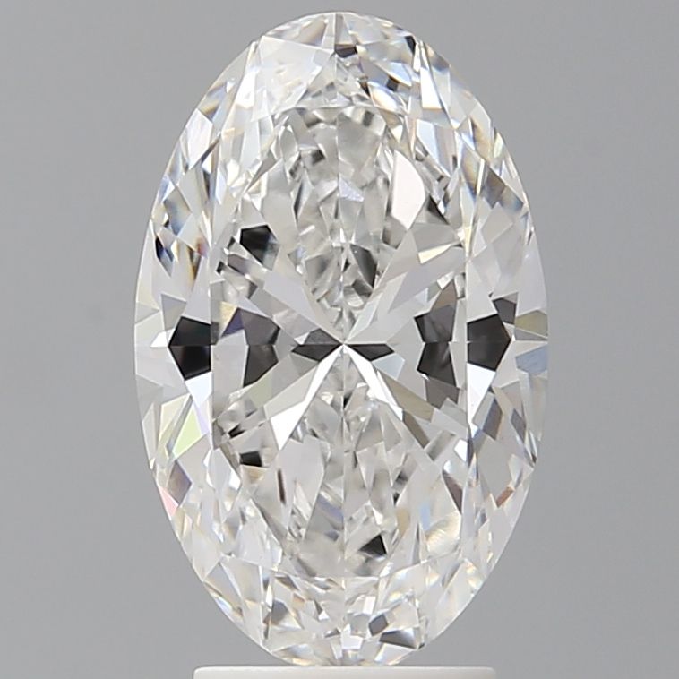 3.52 ct. oval Lab Grown Diamond front image