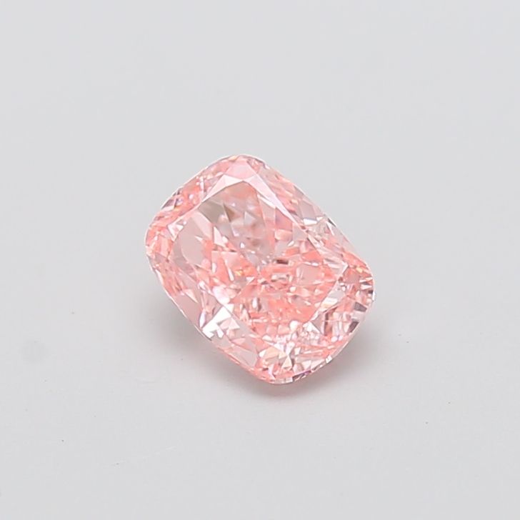 1.06 CT Fancy Vivid Pink CUSHION MODIFIED
