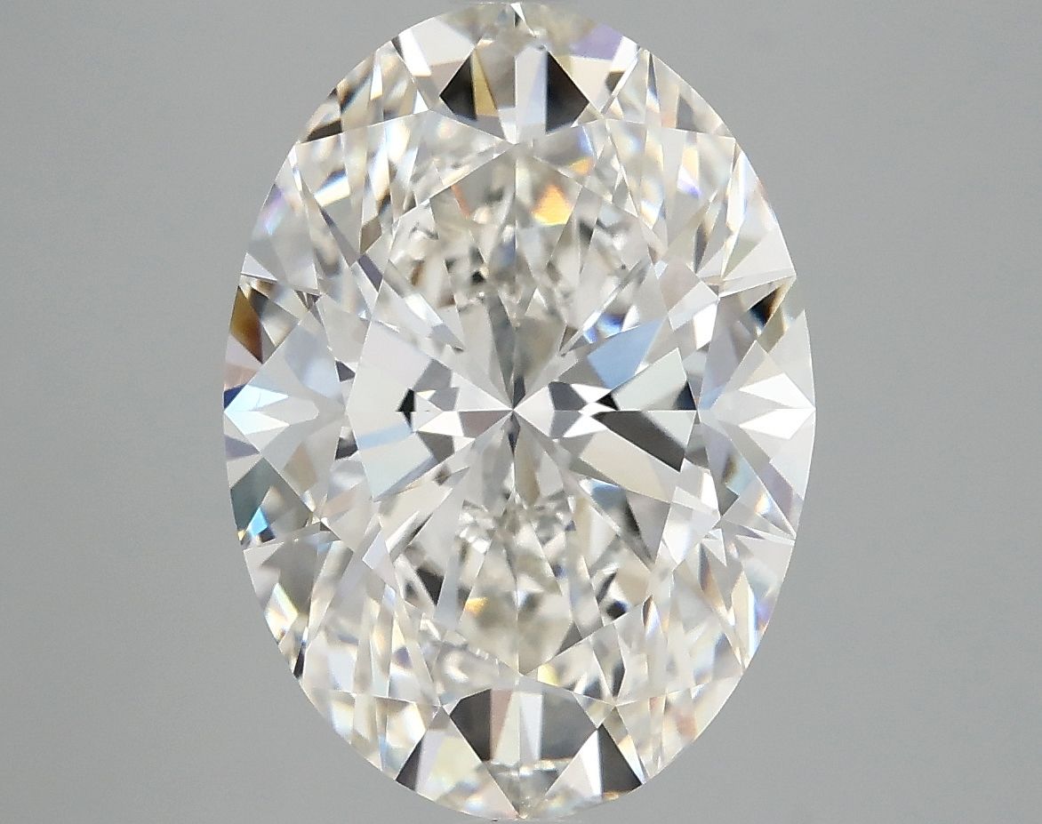 5.02 ct. oval Lab Grown Diamond front image