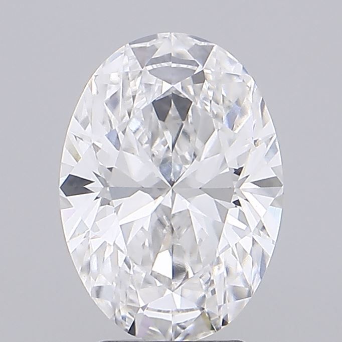 2.12 ct. oval Lab Grown Diamond front image