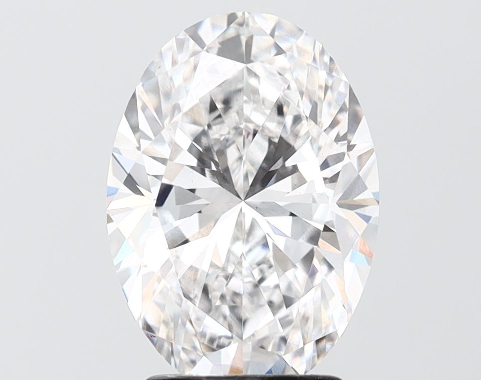 3.02 ct. oval Lab Grown Diamond front image