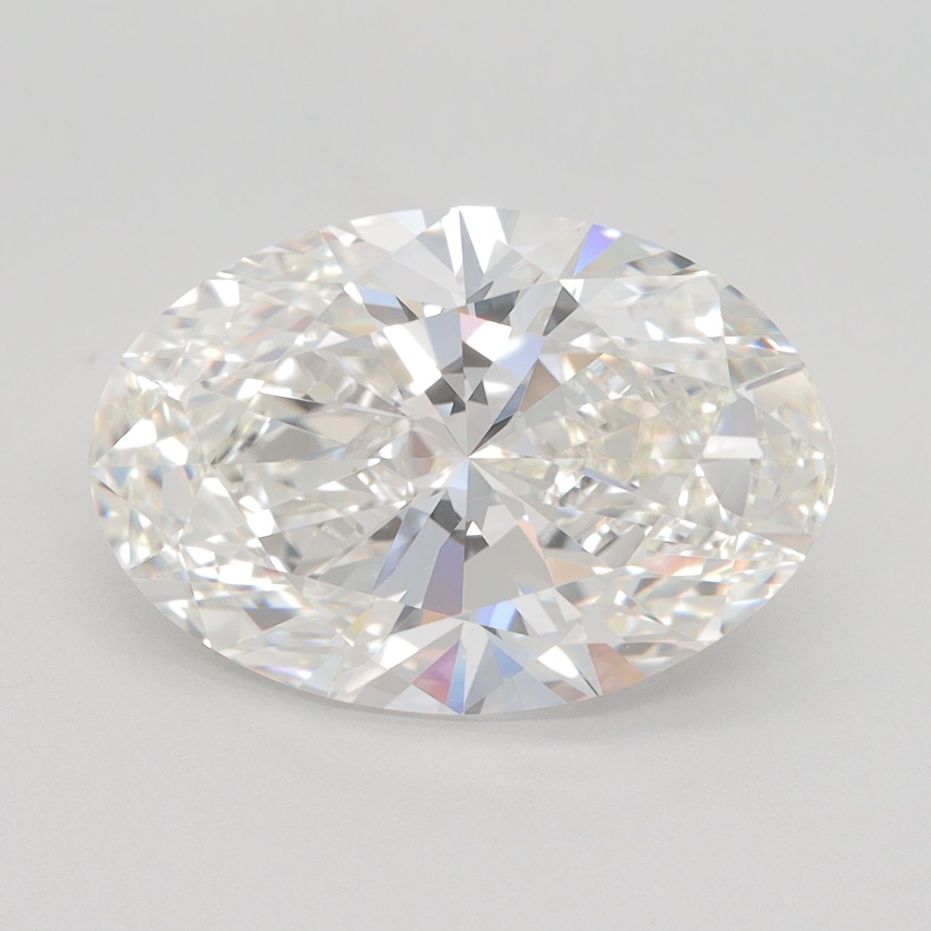 5.02 ct. oval Lab Grown Diamond front image