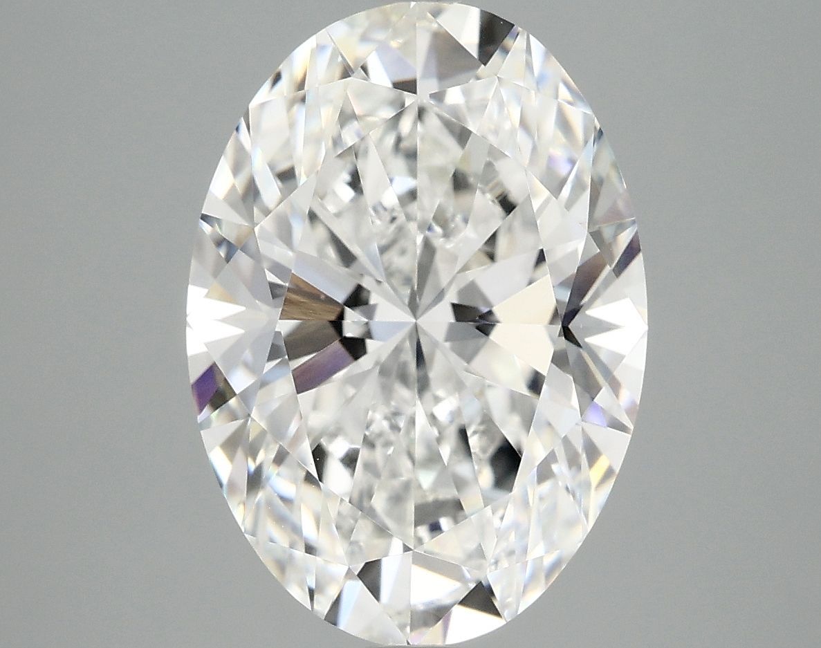 5.02 ct. oval Lab Grown Diamond front image
