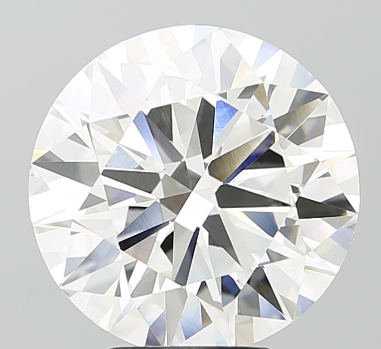 5.86 ct. round Lab Grown Diamond front image
