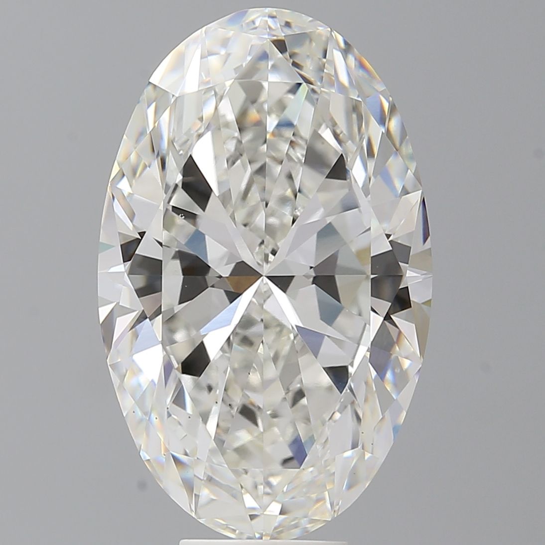 10.04 ct. oval Lab Grown Diamond front image