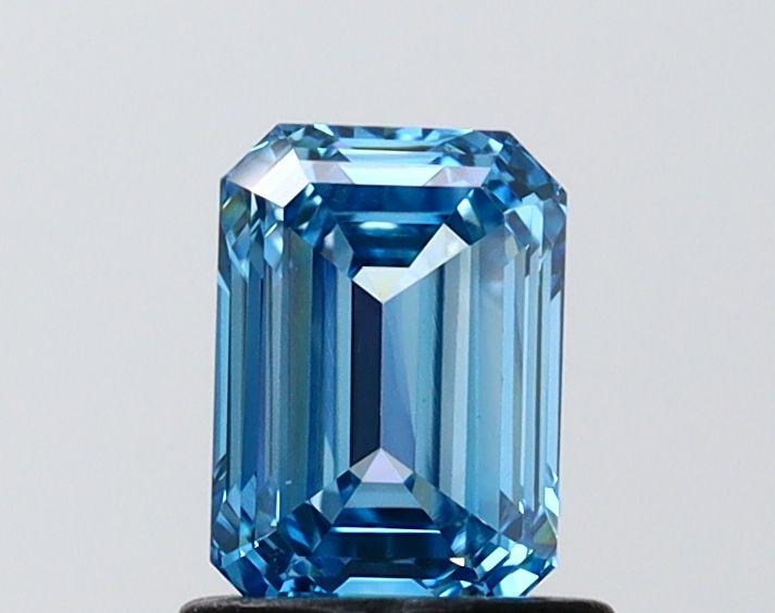0.99 CT Fancy Vivid Blue EMERALD