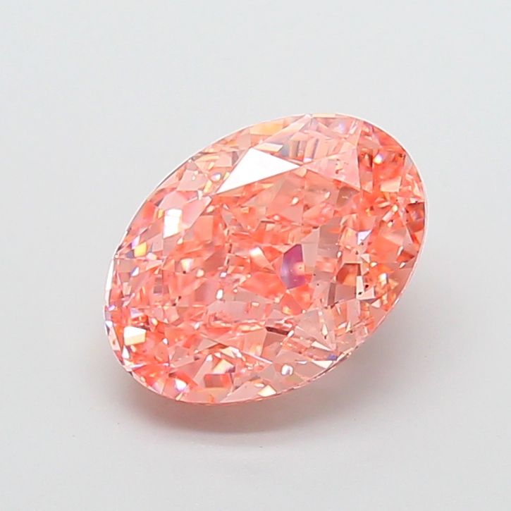 5.17 ct. oval Lab Grown Diamond front image