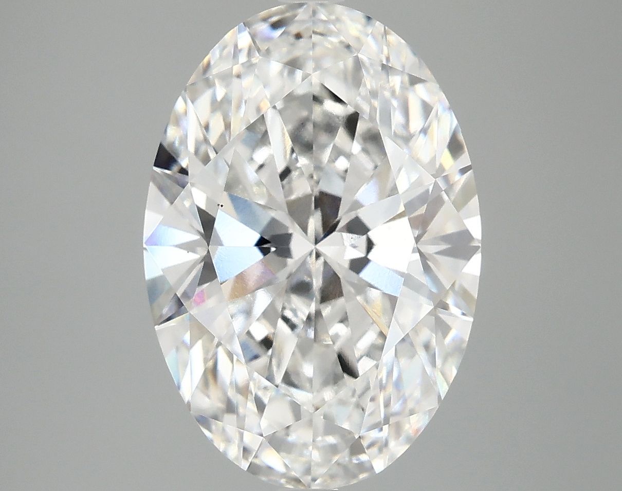 5.09 ct. oval Lab Grown Diamond front image