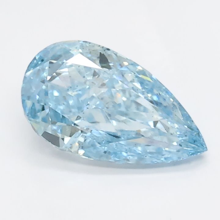 1.03 CT Fancy Vivid Blue PEAR