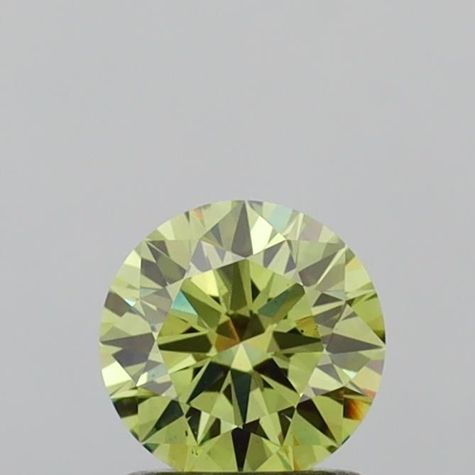 1.01 CT Fancy Vivid Green ROUND