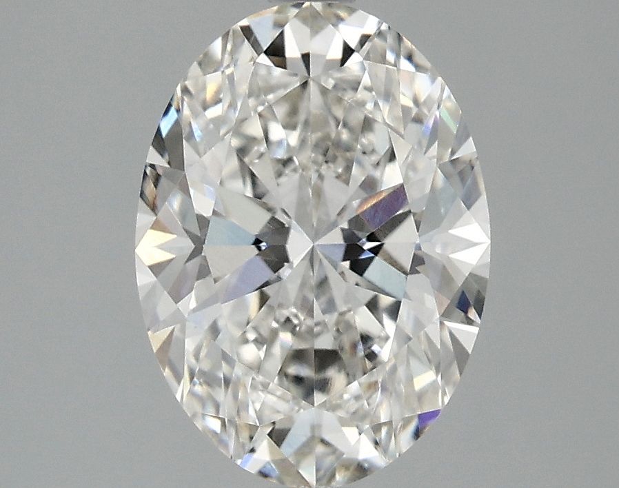 2.10 ct. oval Lab Grown Diamond front image