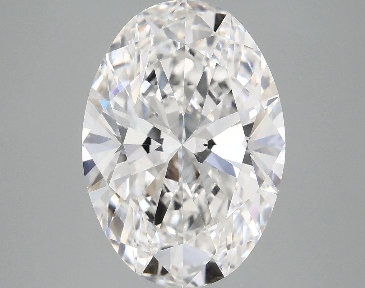 5.09 ct. oval Lab Grown Diamond front image