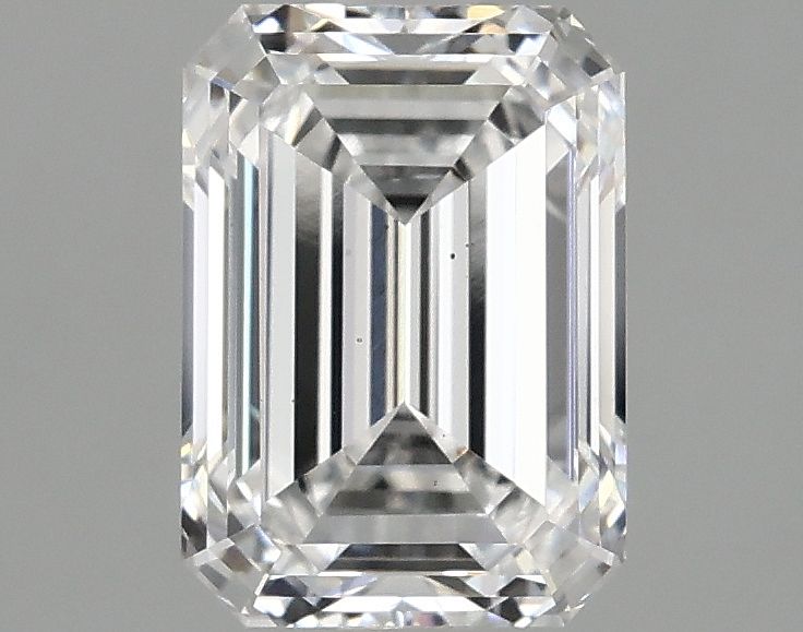 2.10 ct. emerald Lab Grown Diamond front image