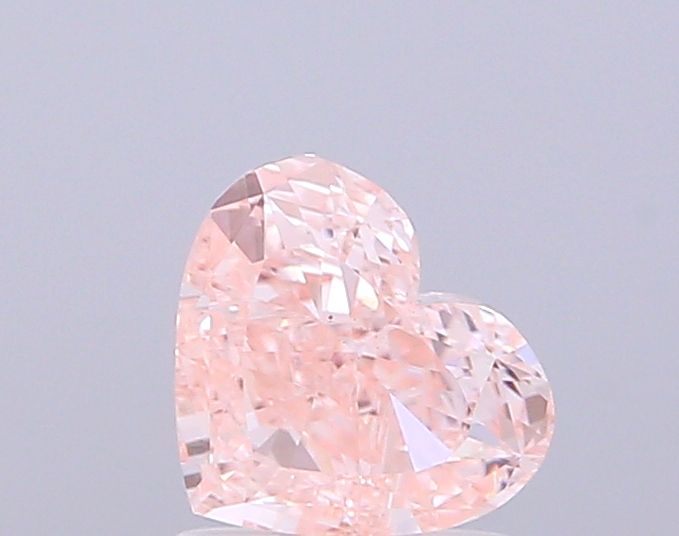 1.01 CT Fancy Intense Pink HEART