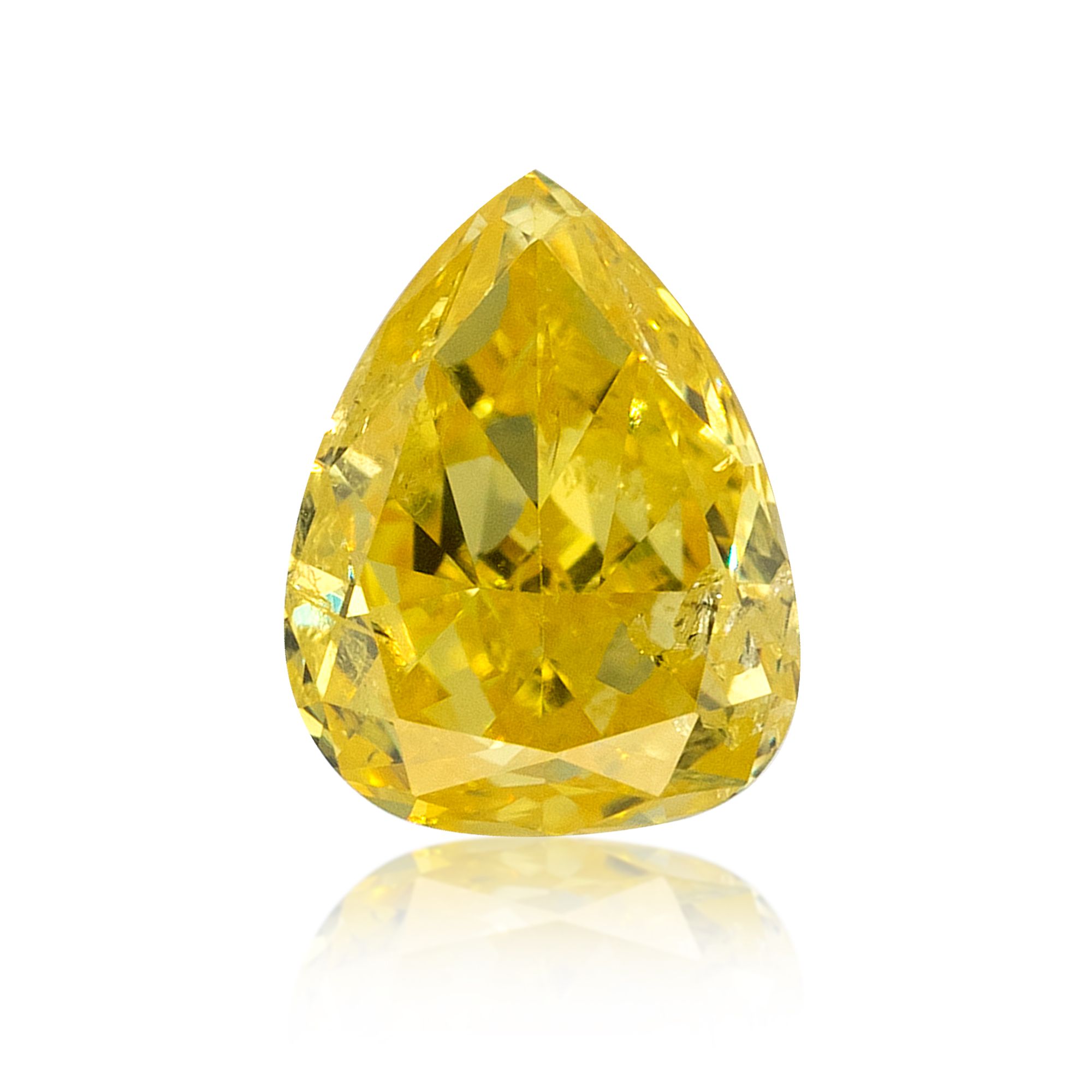 Diament 0.35 ct Fancy Vivid Yellow/