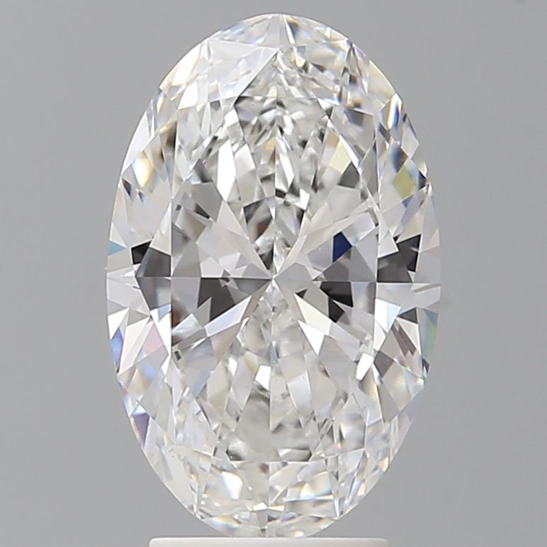 3.55 ct. oval Lab Grown Diamond front image