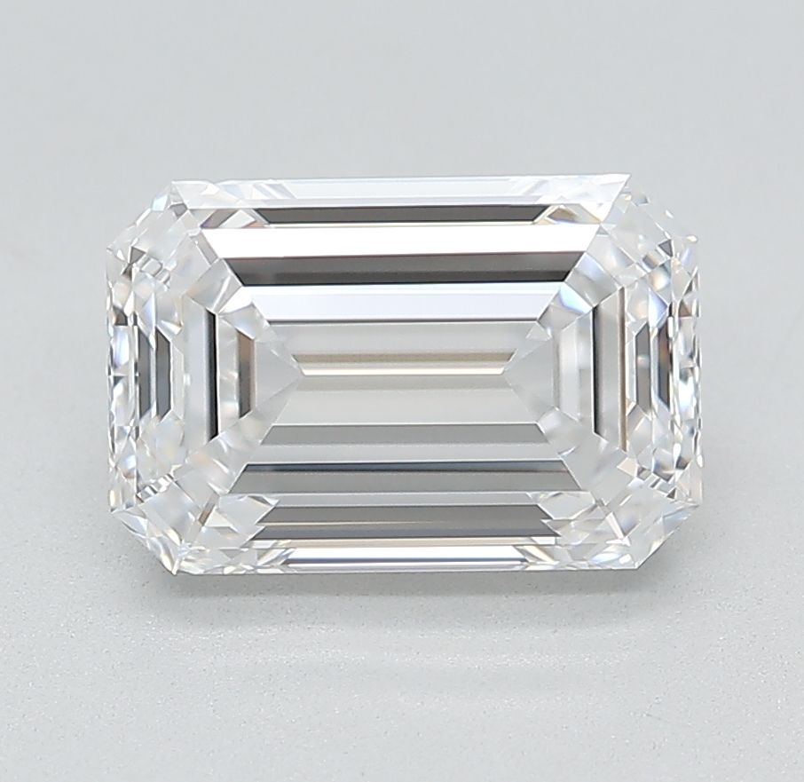 2.88 ct. emerald Lab Grown Diamond front image
