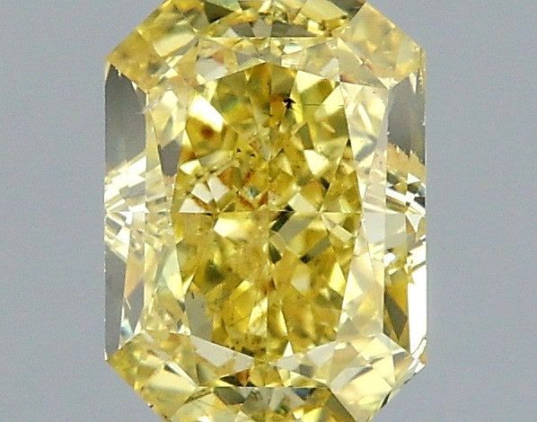 Diament 0.74 ct Fancy Intense Yellow/SI2