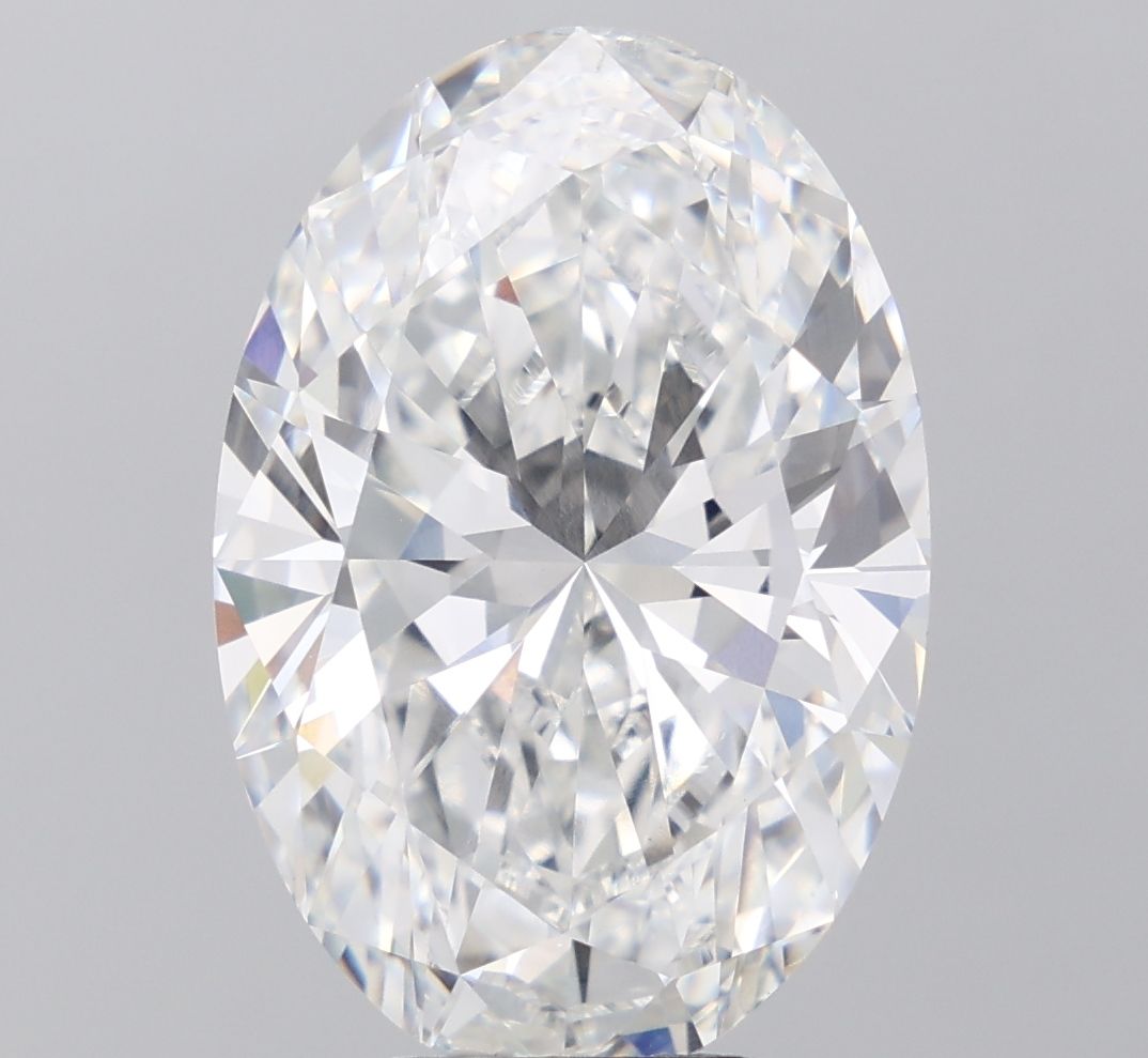 11.33 ct. oval Lab Grown Diamond front image