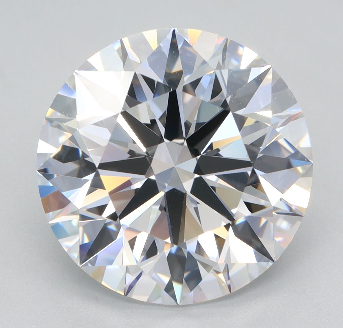 5.19 ct. round Lab Grown Diamond front image
