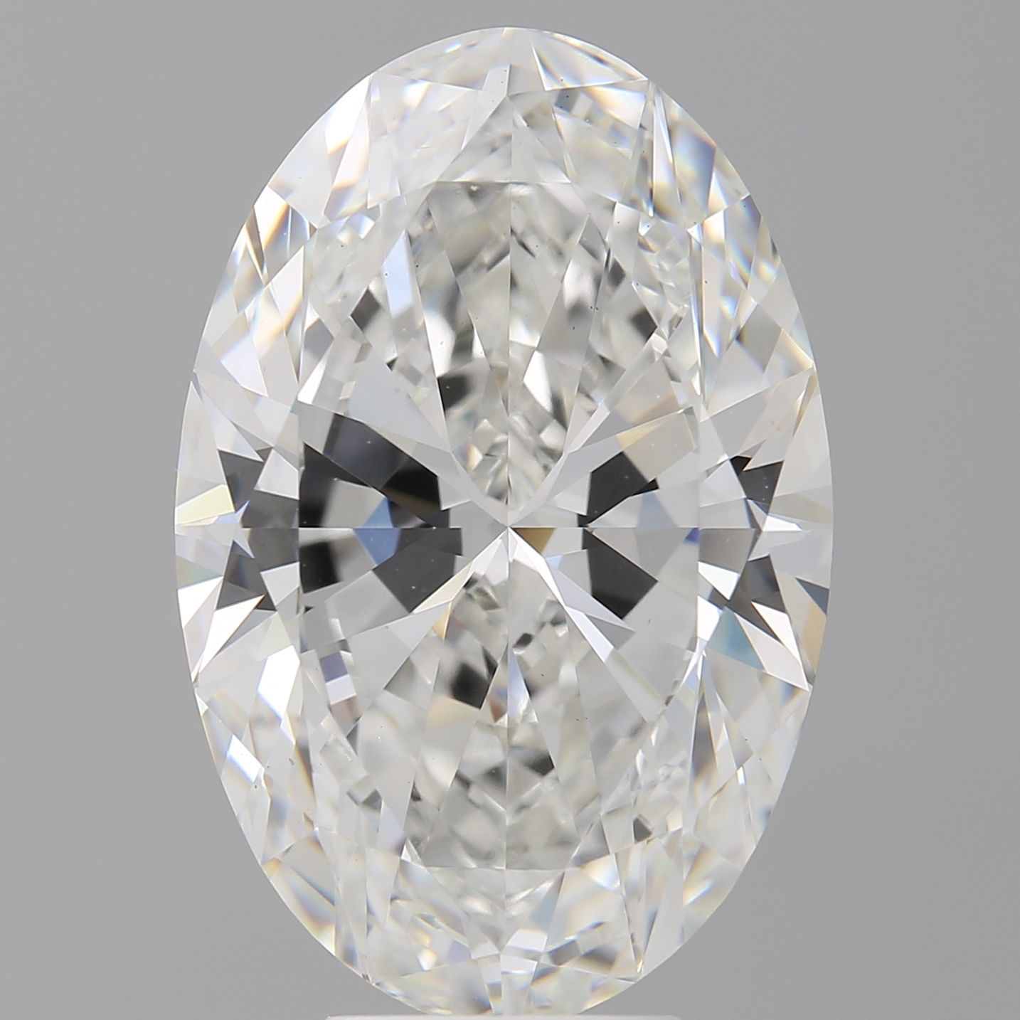 7.60 ct. oval Lab Grown Diamond front image
