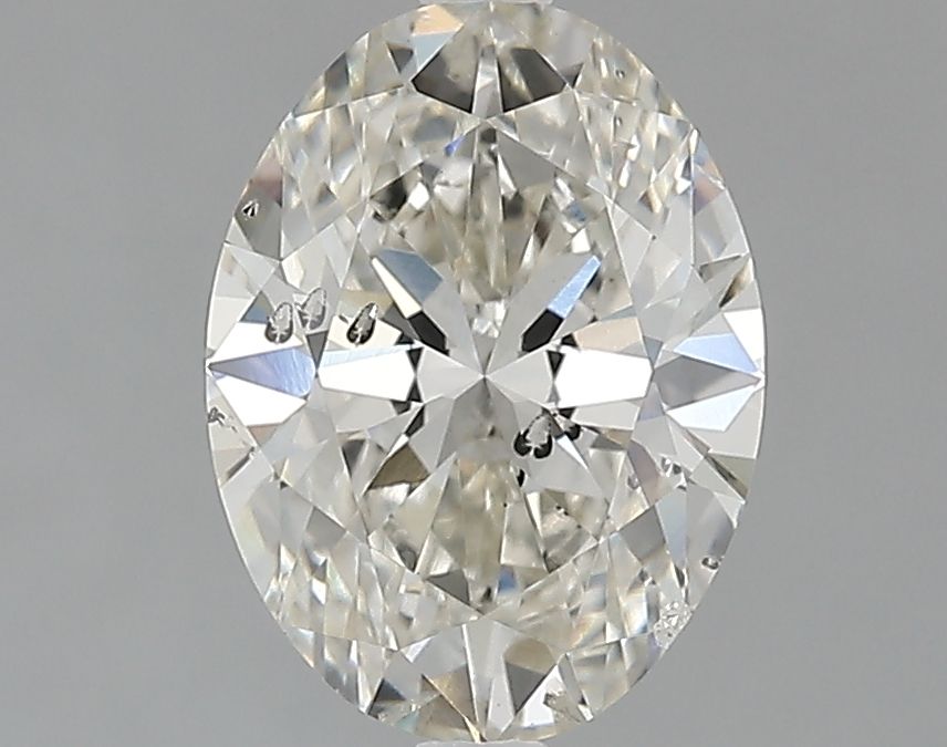 2.01 ct. oval Lab Grown Diamond front image