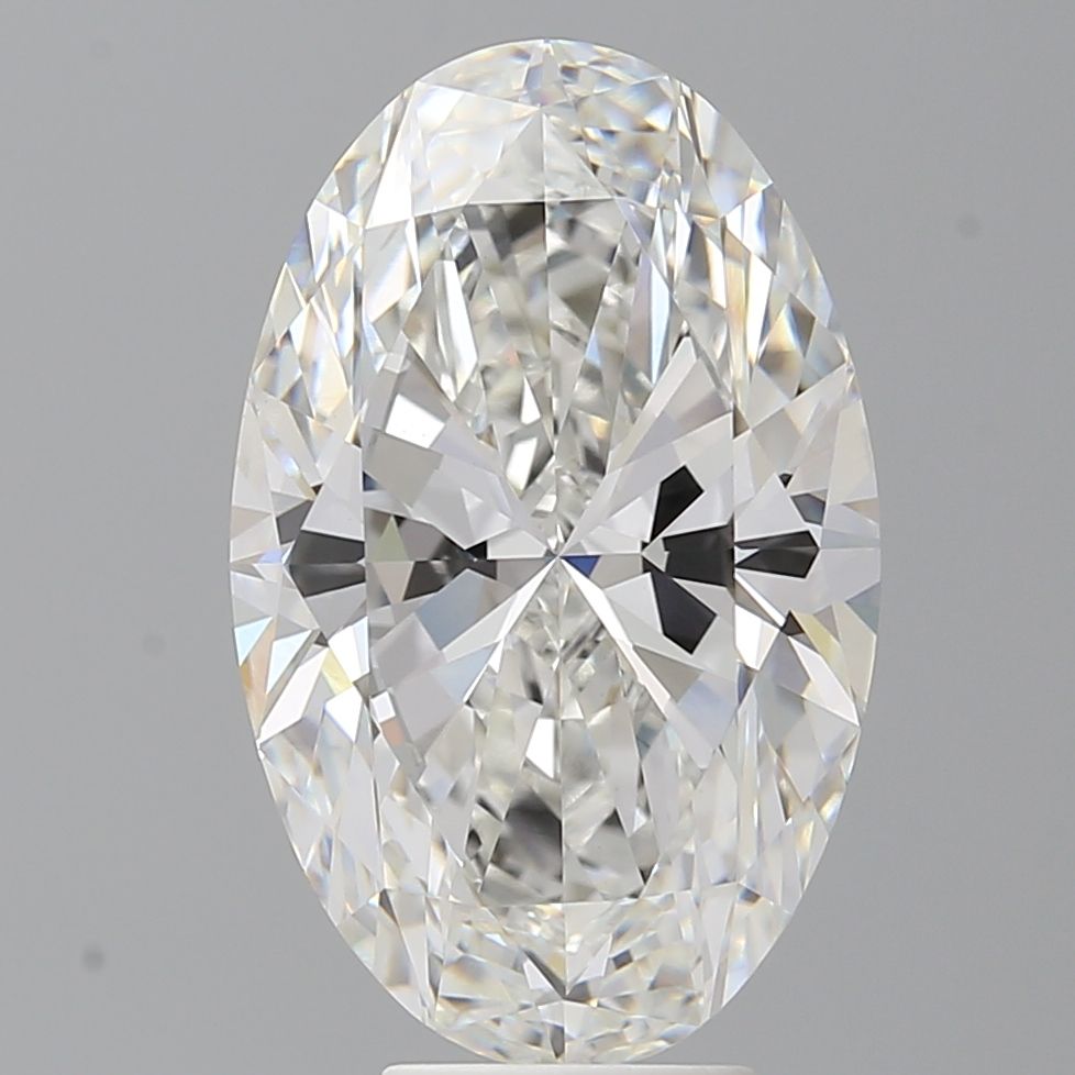 7.10 ct. oval Lab Grown Diamond front image