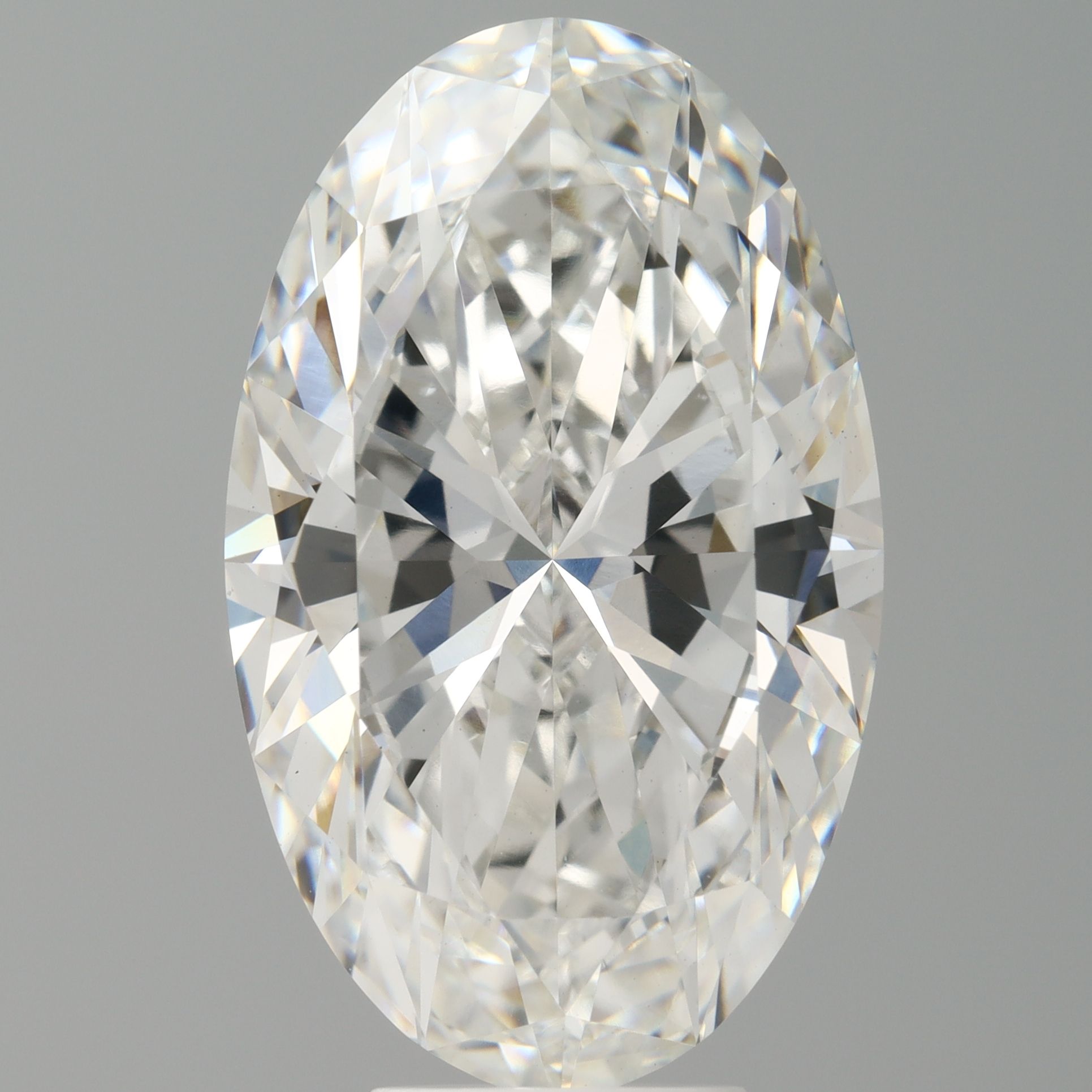 7.07 ct. oval Lab Grown Diamond front image