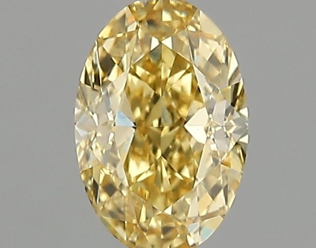 1.05 CT Fancy Intense Yellow OVAL