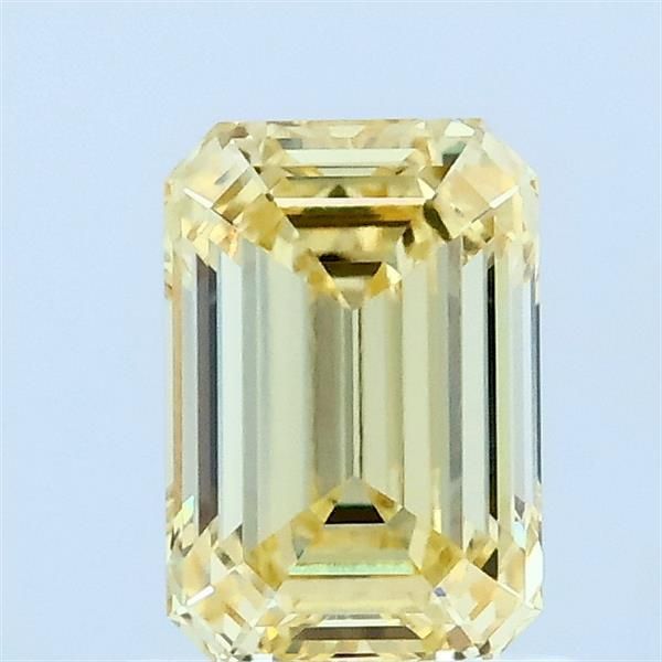 1.06 CT Fancy Intense Yellow EMERALD